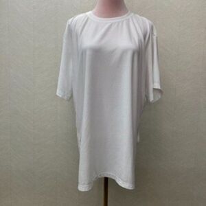 Calvin Klein Performance Stretch Short Sleeve Mesh White T-Shirt Mens Size XL